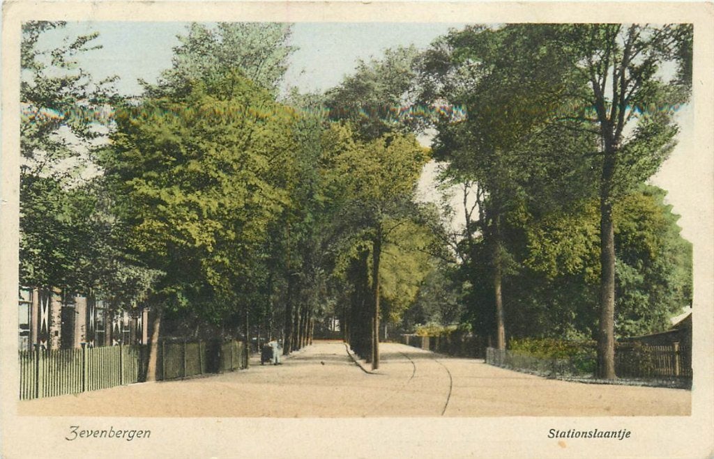 702-007-013 Zevenbergen Stationslaantje, Verzenden, Voor 1920, Noord-Brabant