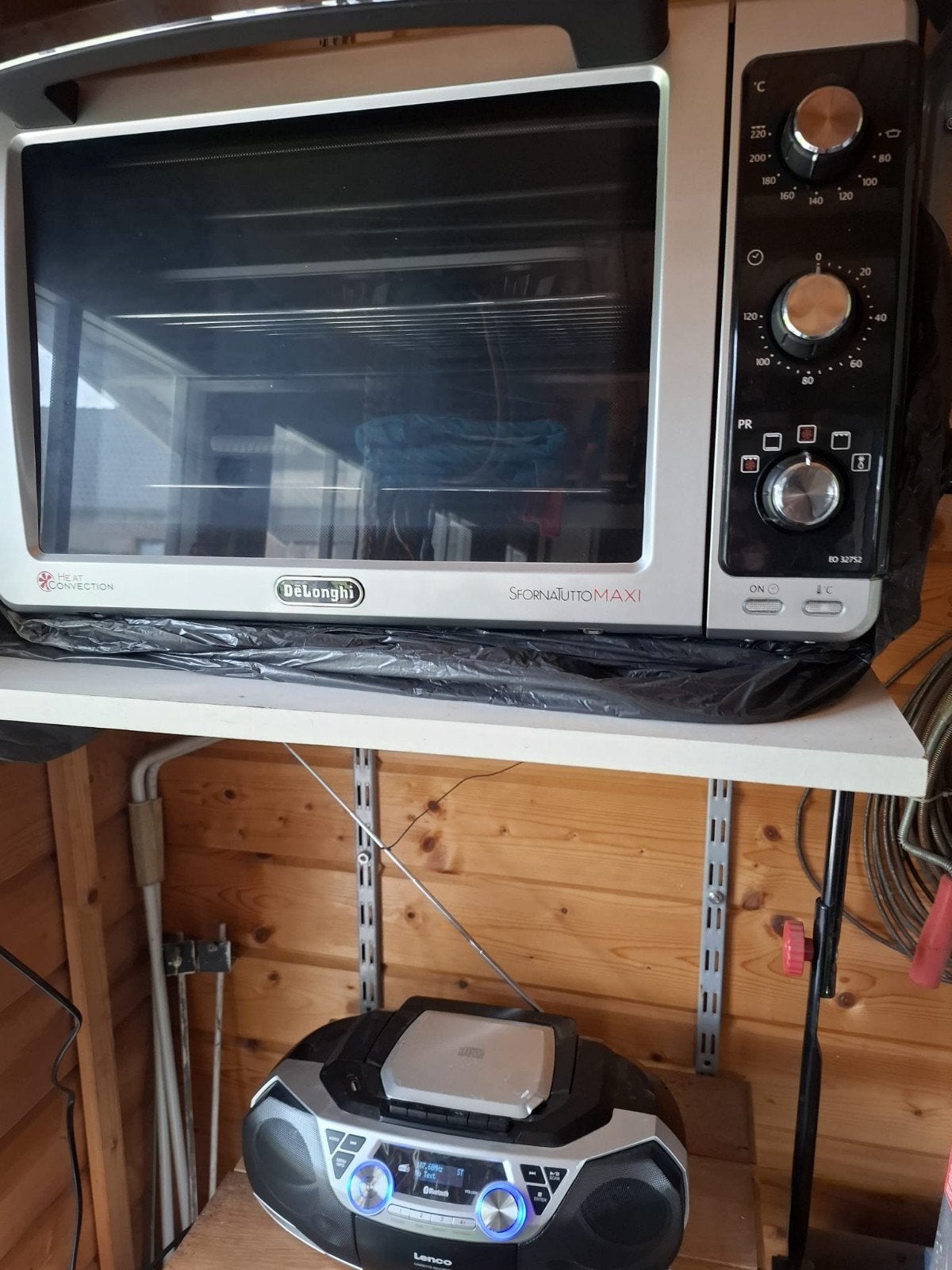 DeLonghi Sfornatutto Maxi Heteluchtoven, Witgoed en Apparatuur, Ovens, Gebruikt, Vrijstaand, Heteluchtoven, Overige merken, 45 tot 50 cm