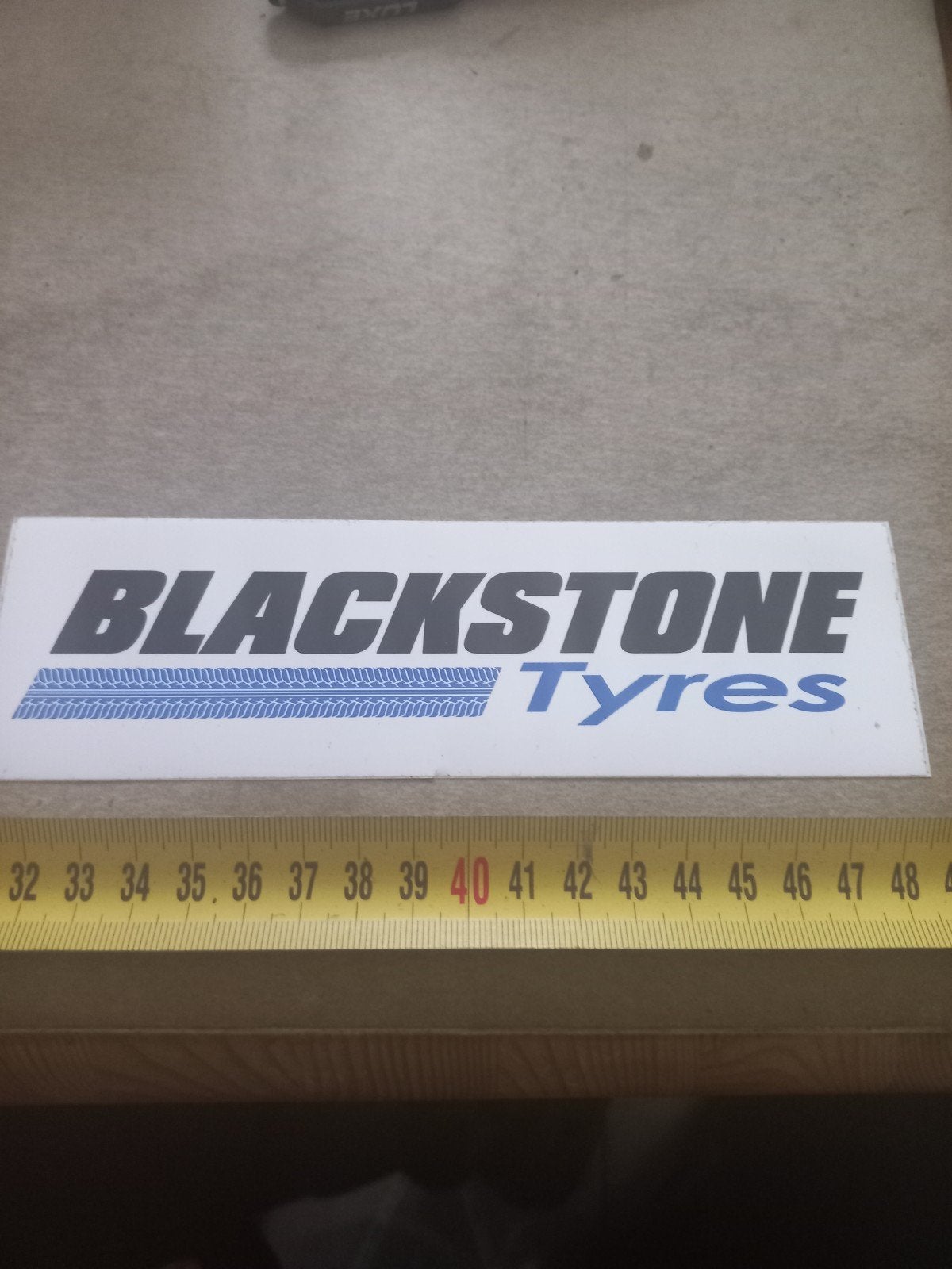 Blackstone Tyres Sticker -, Ophalen of Verzenden, Nieuw