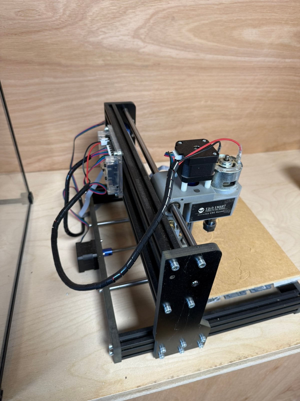 Genmitsu 3018 CNC freesmachine + enclosure, Ophalen, Zo goed als nieuw, Elektrisch, Overige soorten