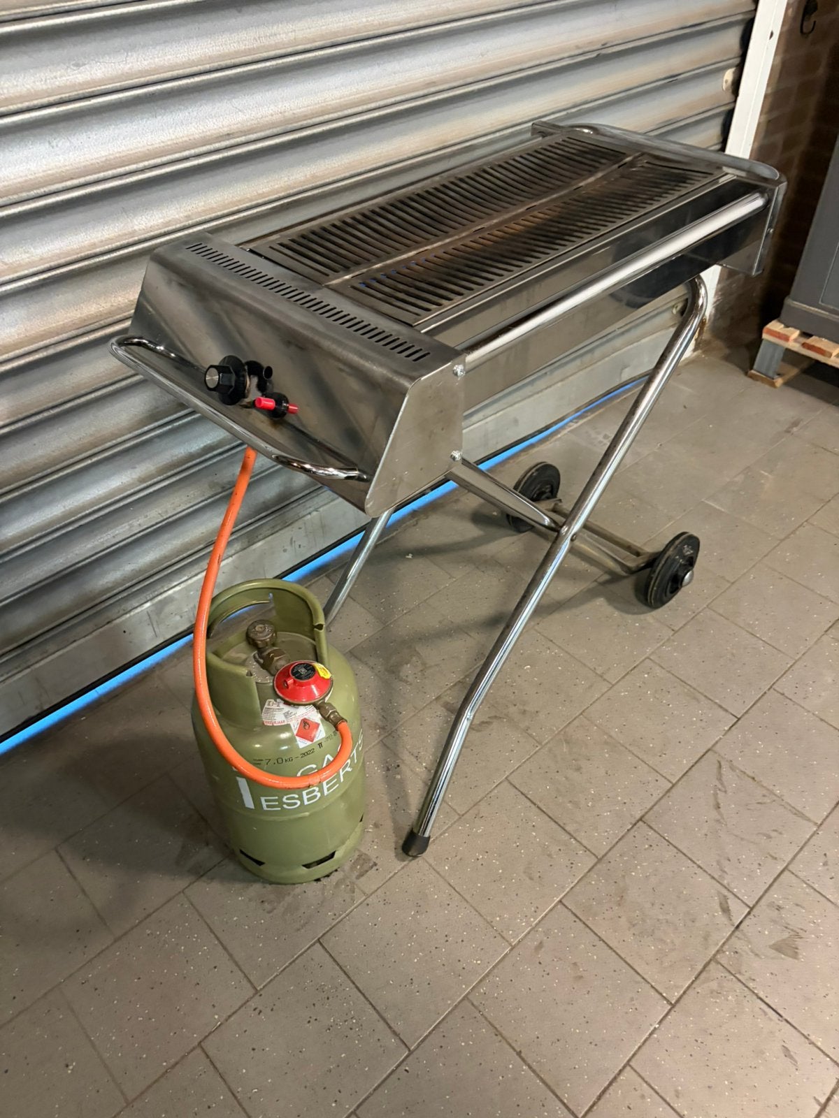 Hendi powergrill bbq slagers bbq, Ophalen, Zo goed als nieuw