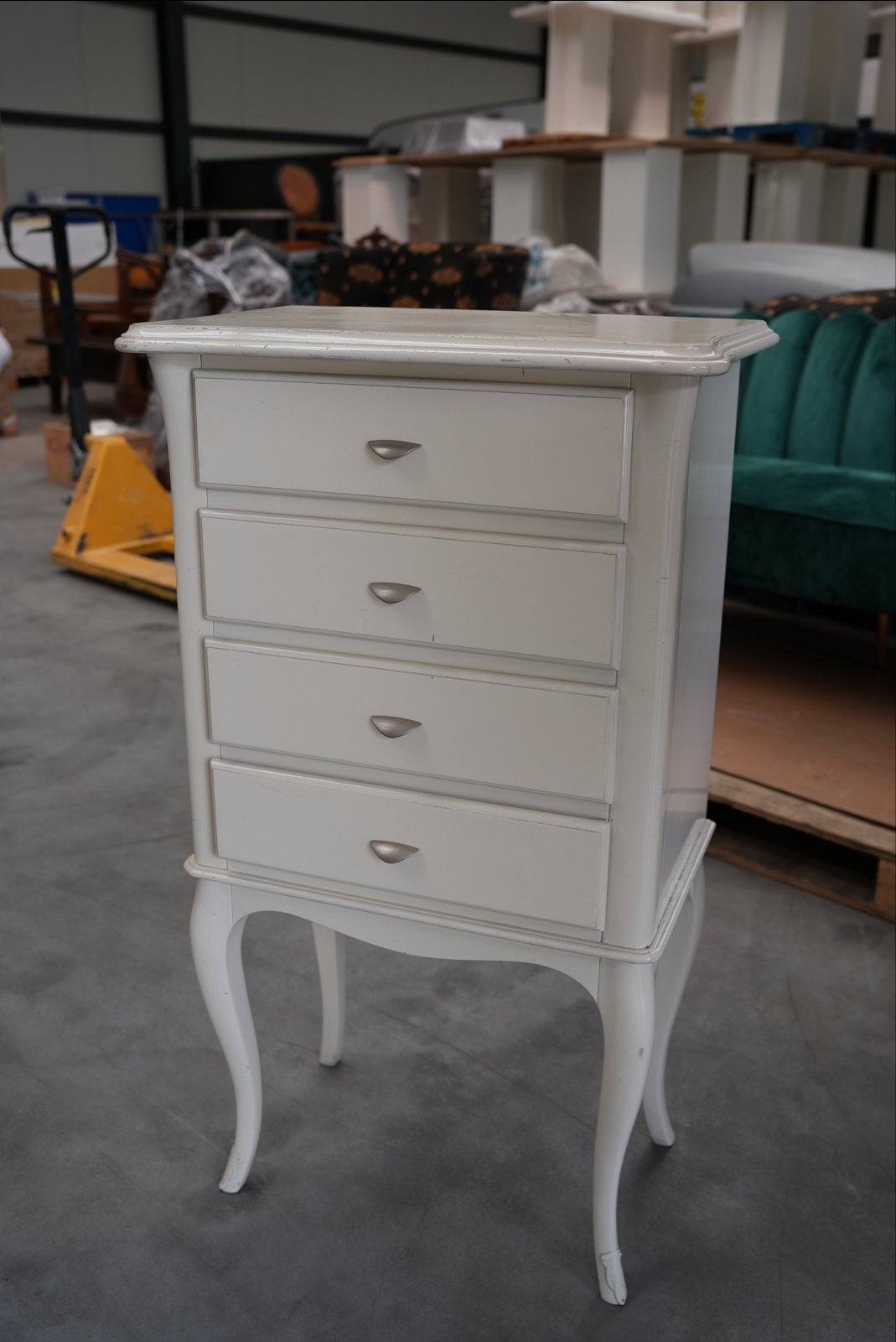 Selva ladekastje wit - 4 laden - Italiaans design, Huis en Inrichting, Ophalen, Gebruikt, 50 tot 100 cm, 3 of 4 laden