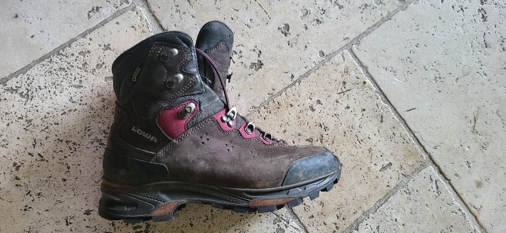 Wandelschoenen Lowa Lavena II GTX, Bruin, Gedragen, Iowa, Wandelschoenen