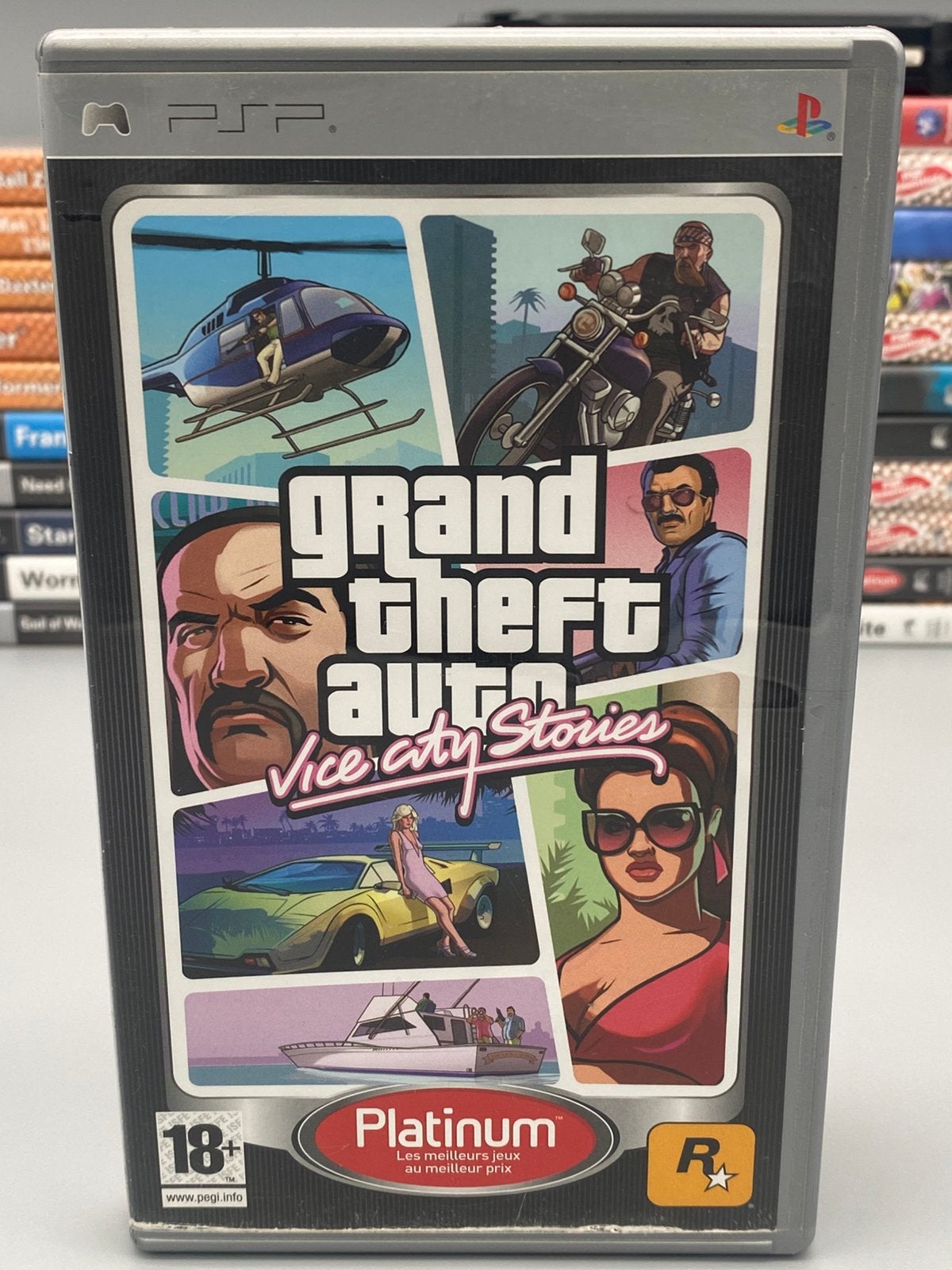 GTA Grand Theft Auto Vice City Stories PlayStation Portable, Avontuur en Actie, Gebruikt, Vanaf 18 jaar, Info@rockstargames.com
