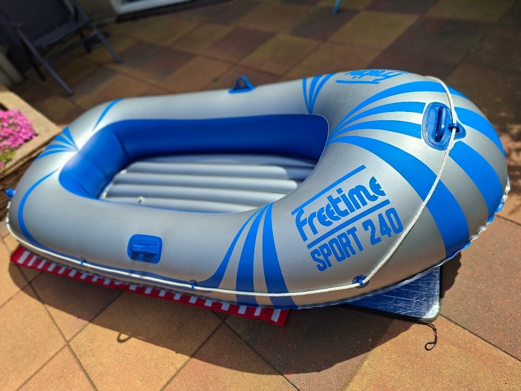 Opblaasboot opblaasbare boot roeiboot, Ophalen of Verzenden, Zo goed als nieuw