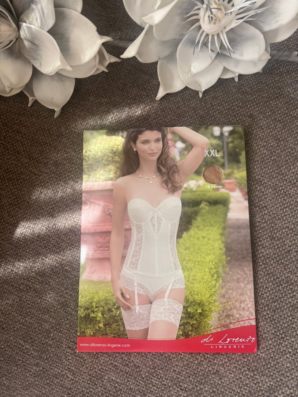 Nieuw *** Di Lorenzo *** Bruidskousen/Panty, Ophalen of Verzenden, Nieuw, Bruin, Accessoires
