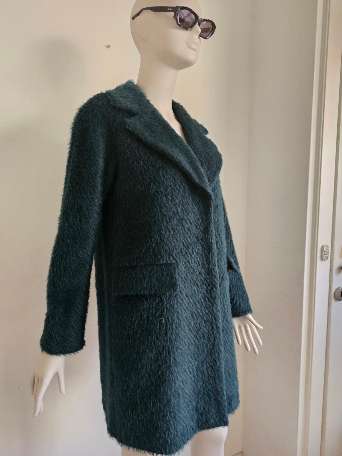 MaxMara Intrend Wollen Jas Maat 38-40 (M) NIEUW!, Maat 38/40 (M), Verzenden, Zo goed als nieuw, Intrend