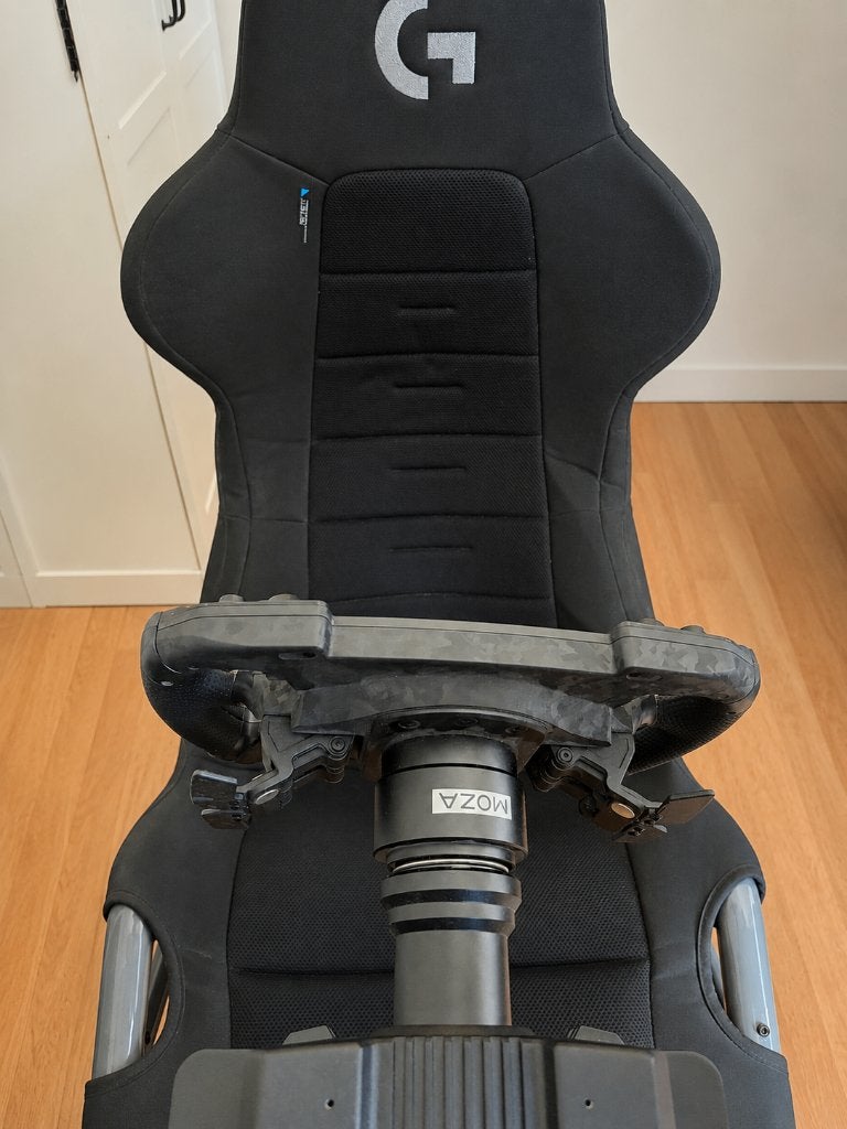 Moza R9 V2 +  GS V2P + SRP + Playseat Trophy, Ophalen, Zo goed als nieuw, Moza Racing