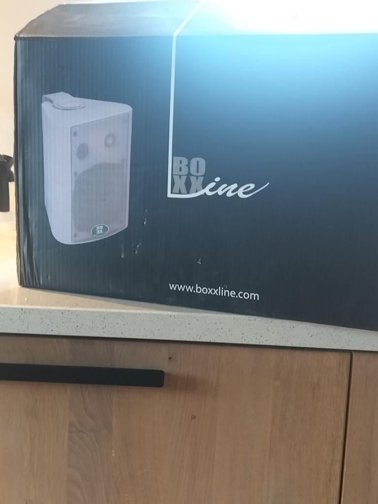 Boxxline BDQ-6PW 6" Active Speaker Set - Nieuw in verpakking, Nieuw, 60 tot 120 watt, Front, Rear of Stereo speakers, Ophalen