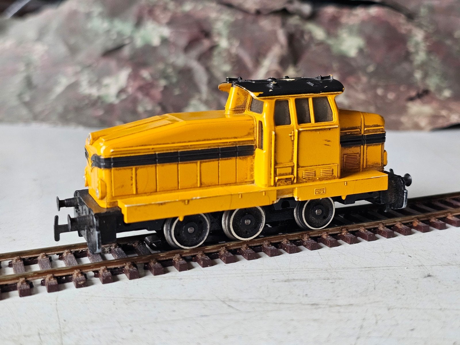 Märklin H0 Rangeerlocomotief - Geel, GETEST en OK, Wisselstroom, Gebruikt, Locomotief, Ophalen of Verzenden