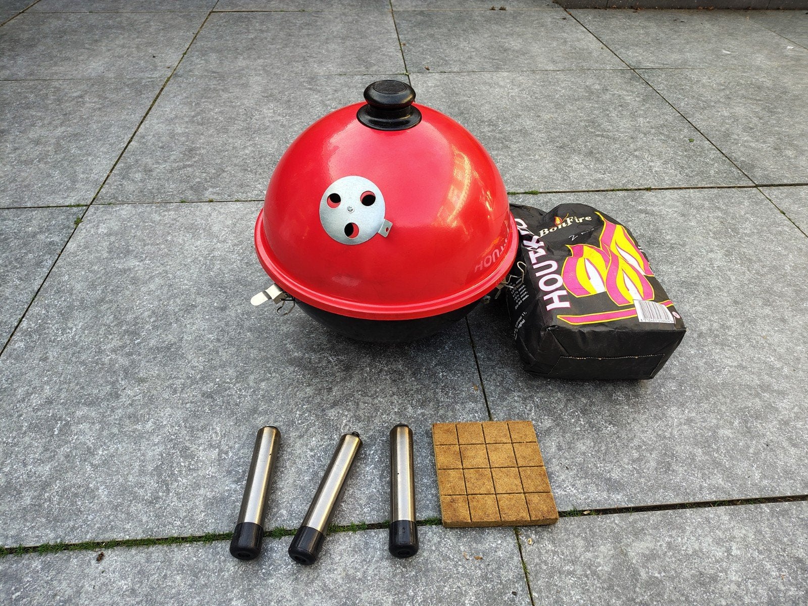 barbecuetje, Ophalen, Gebruikt