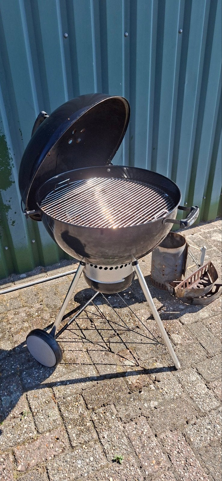 Weber Master touche 57cm, Ophalen, Gebruikt, Weber, Met accessoires