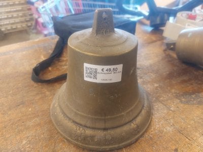 Scheepsbel 185 mm, Niet ingevuld, Gebruikt, Niet ingevuld, Niet ingevuld
