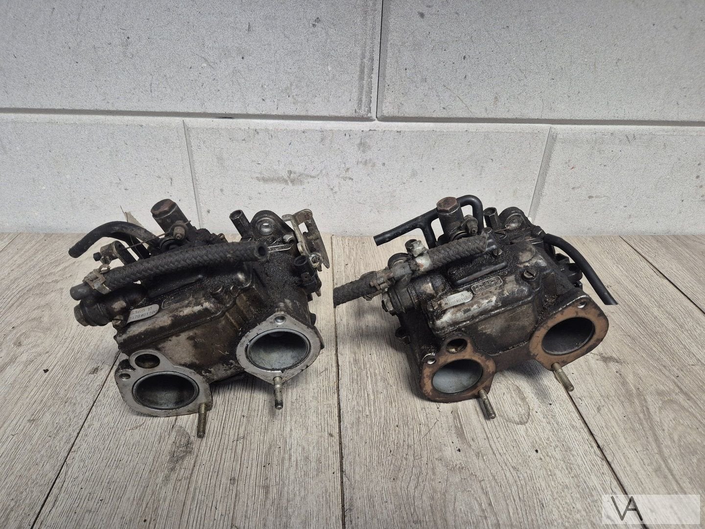 Carburateur set van Alfa Romeo 75 1.8 Nord Dellorto DHLA40, Gebruikt, -, -, Ophalen of Verzenden