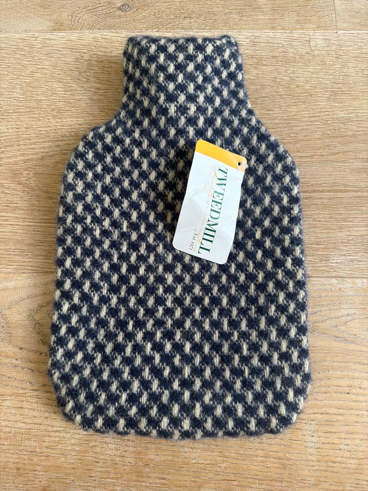 Tweedmill kruik 100% wol - Nieuw met prijskaartje, Ophalen of Verzenden, Nieuw, Blauw, Overige materialen