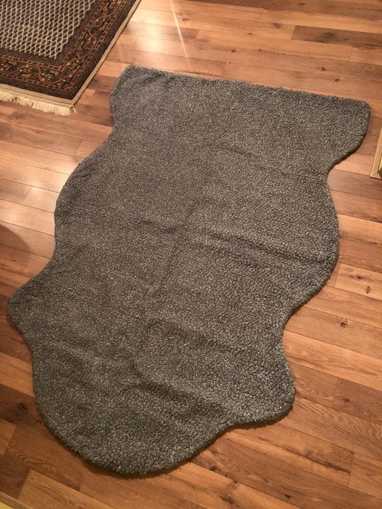 Vloerkleed, 100 tot 150 cm, Ophalen of Verzenden, Grijs, Rechthoekig