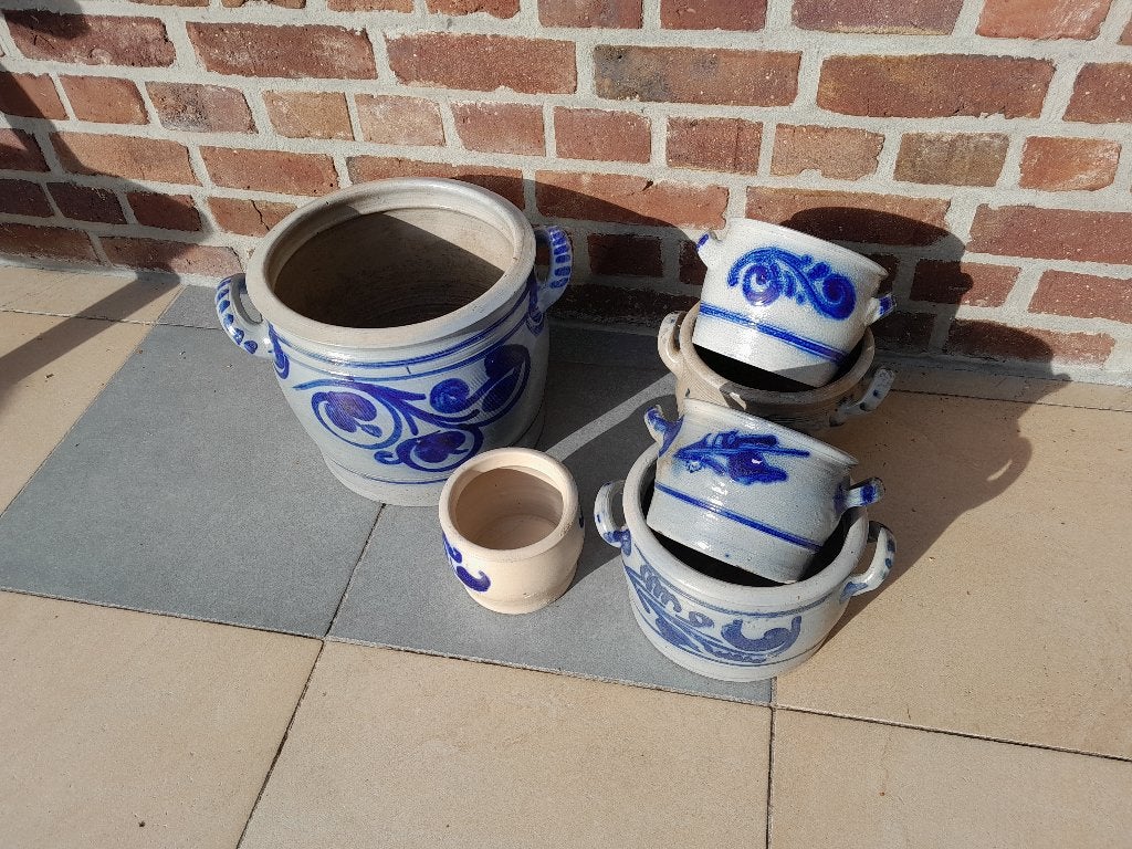 6 Keulse potten € 50,-, Ophalen, Zo goed als nieuw