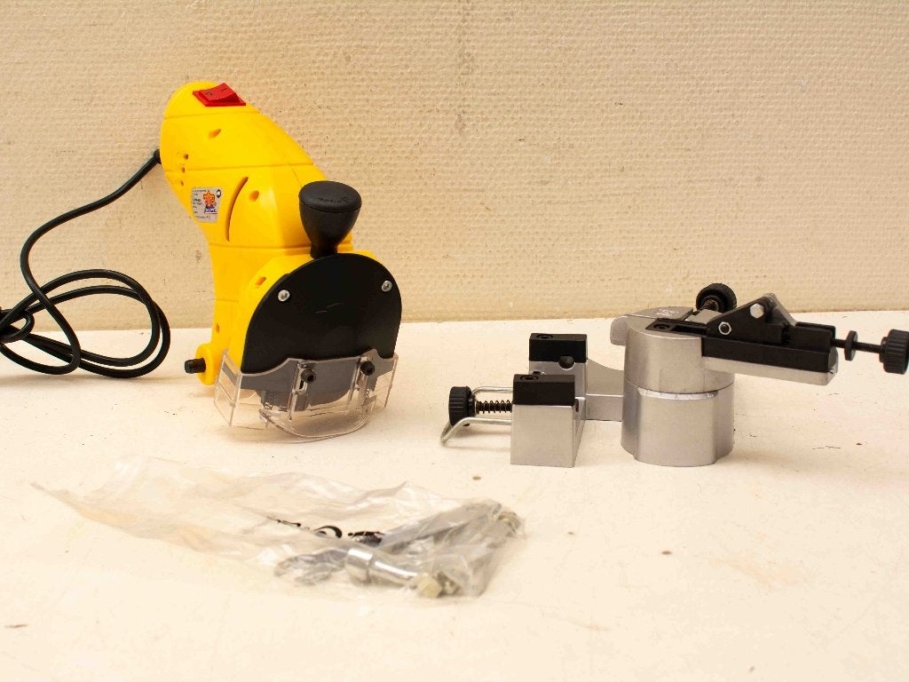 Topcraft ketting slijper 220w - 7500min-, Doe-het-zelf en Verbouw, Ophalen of Verzenden, Zo goed als nieuw, Minder dan 700 watt