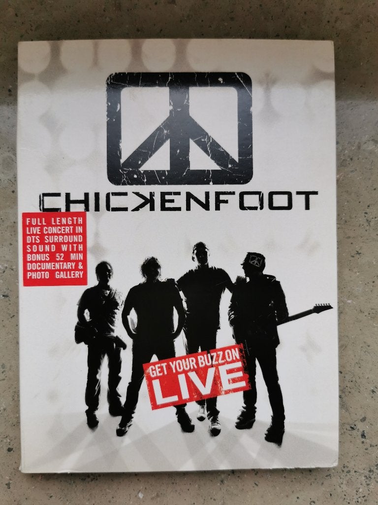 Hardrock supergroep Chicken foot Get Your Buzz On Live DVD, Cd's en Dvd's, Engels, Alle leeftijden, Ophalen of Verzenden, Zo goed als nieuw