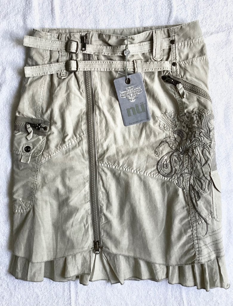 Nieuwe NU BY STAFF / NU DENMARK Rok mt 36, Ophalen, Beige, Nieuw, Knielengte