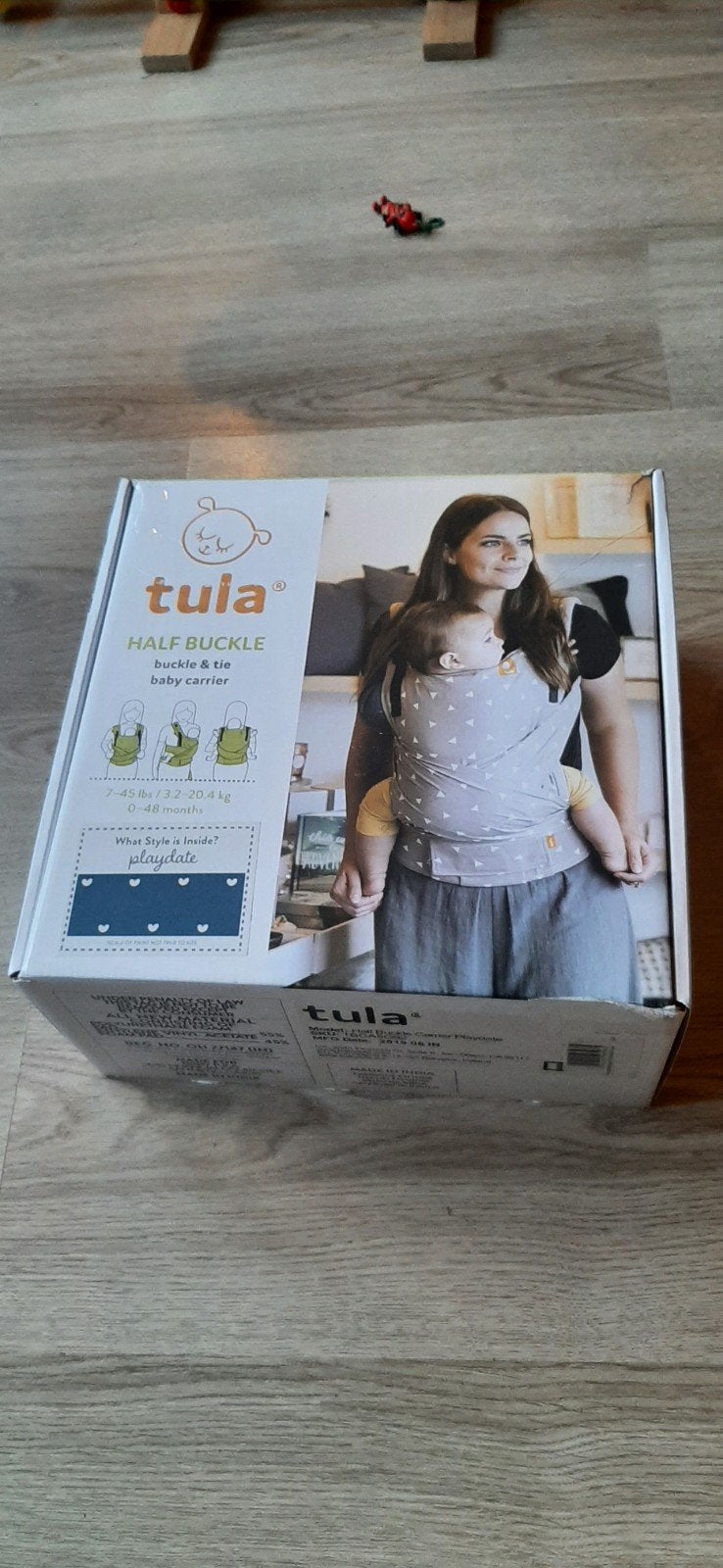 Tula Half Buckle Playdate Draagzak - Zo goed als nieuw, Overige merken, Buik of Rug, Ophalen of Verzenden, Zo goed als nieuw