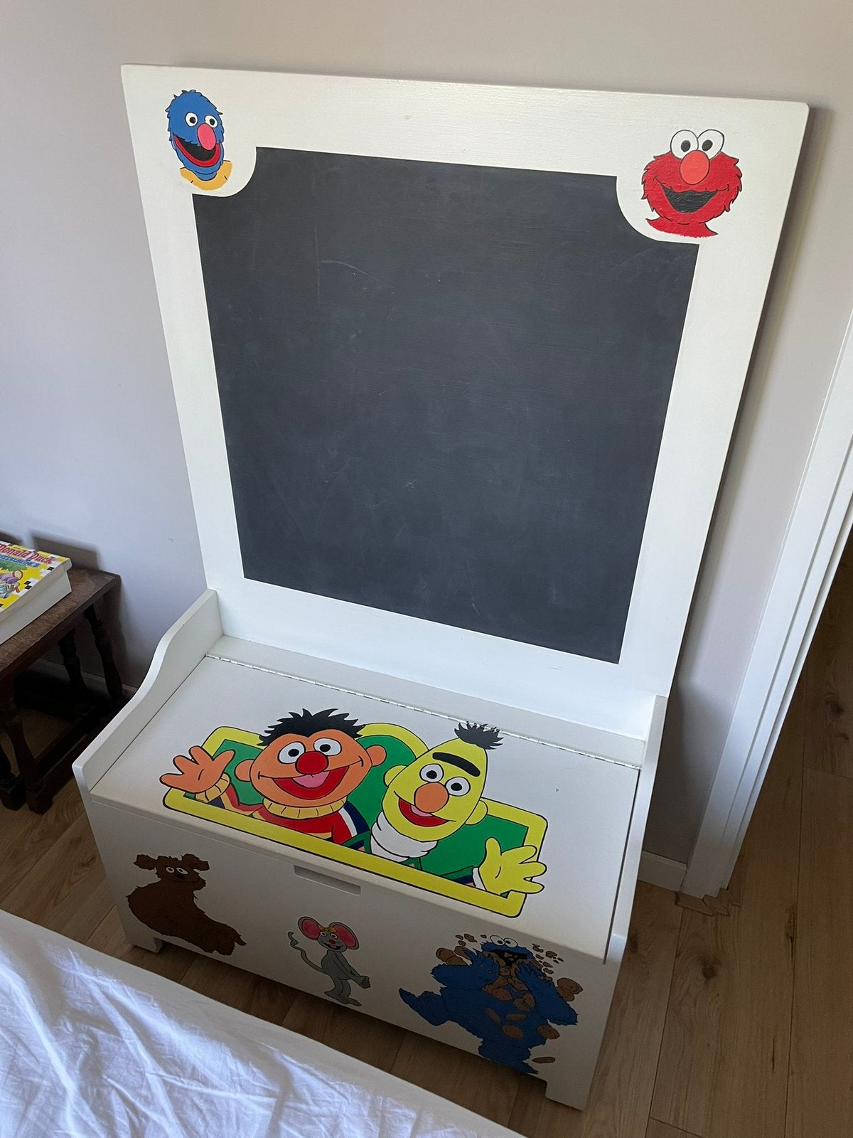 Speelgoedkist Sesamstraat, Ophalen, Gebruikt, Kast