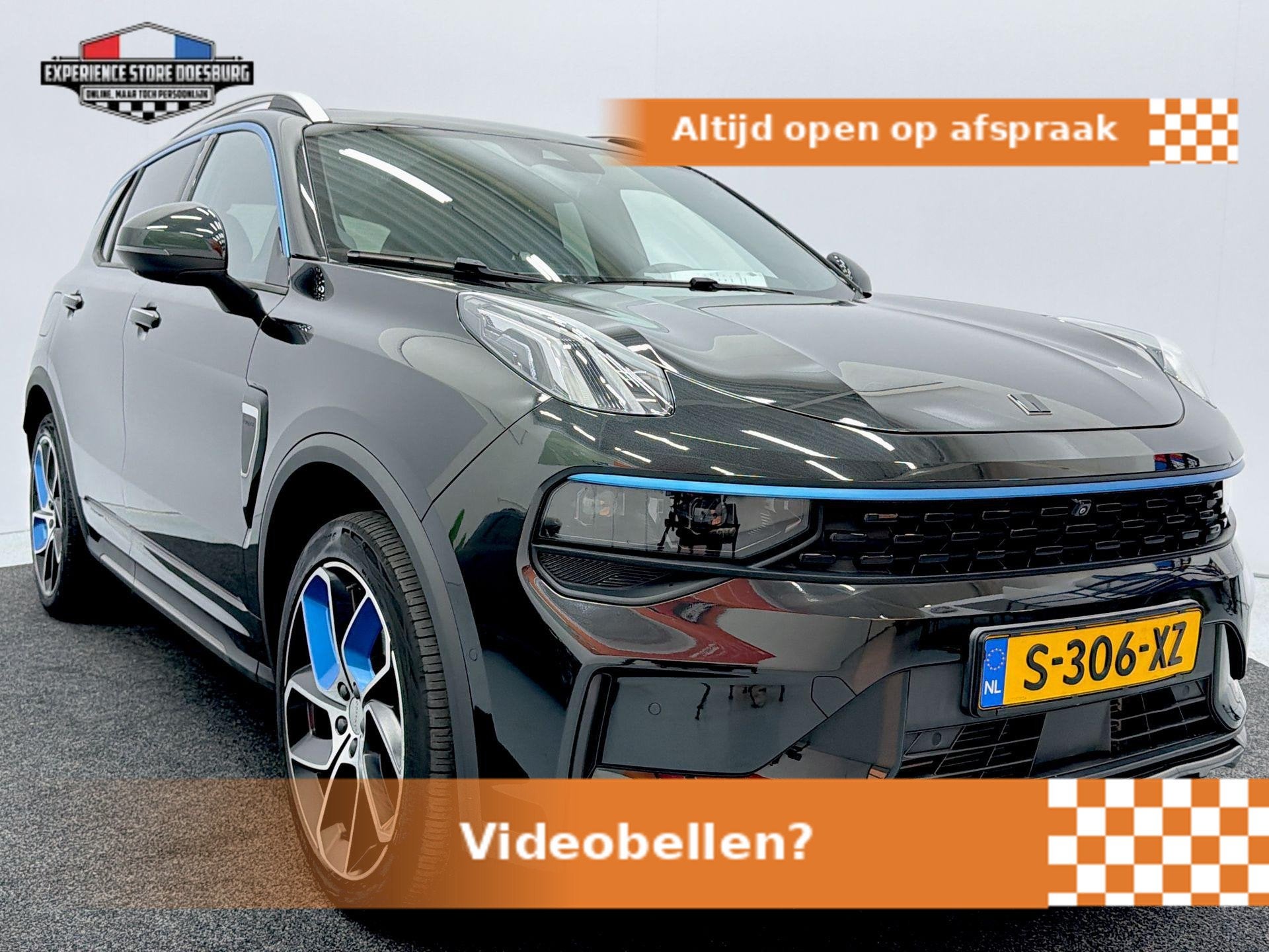 Lynk en Co 01 1.5 MY23 - zwarte hemel, luxe bij elke rit, Auto's, Dealer onderhouden, Euro 6, Met garantie (alle), Bedrijf