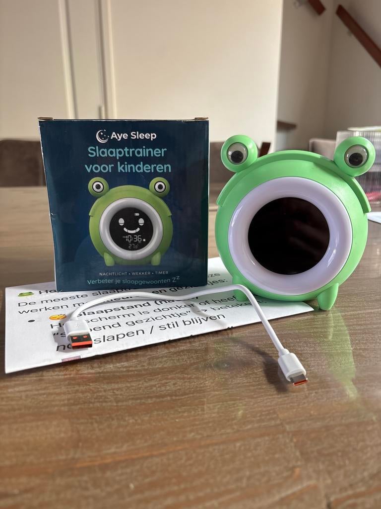 Aye Sleep Slaaptrainer voor Kinderen - Kikker Design, Ophalen of Verzenden, Zo goed als nieuw