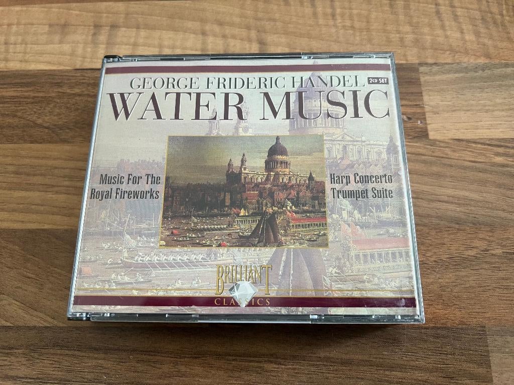 Händel - Water Music + Music for the Royal Fireworks, Ophalen of Verzenden, Barok, Zo goed als nieuw, Orkest of Ballet