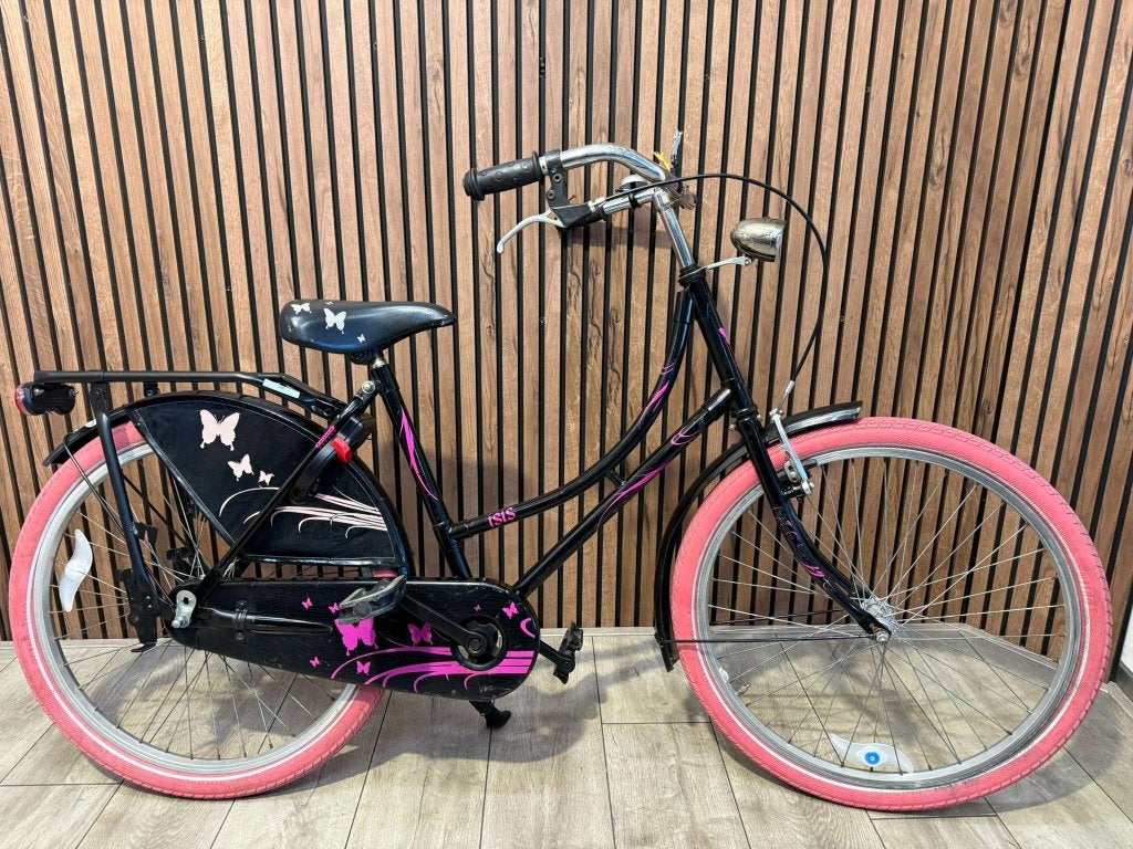 Nette Limit 24inch meisjesfiets | Licht en slot, Niet ingevuld, Terugtraprem, Niet ingevuld, Handrem
