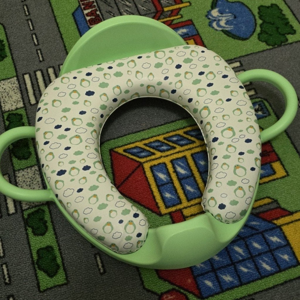 WC-bril verkleiner groen, Overige merken, Ophalen of Verzenden, Zo goed als nieuw, Badzitje of Badring