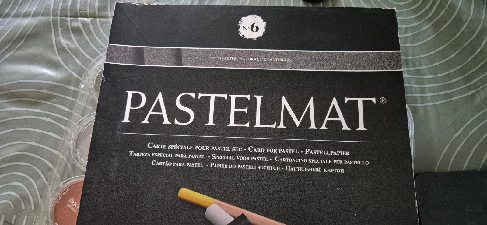 Pastelmat, Hobby en Vrije tijd, Ophalen of Verzenden, Zo goed als nieuw, Papier, Schets- of Tekenboek