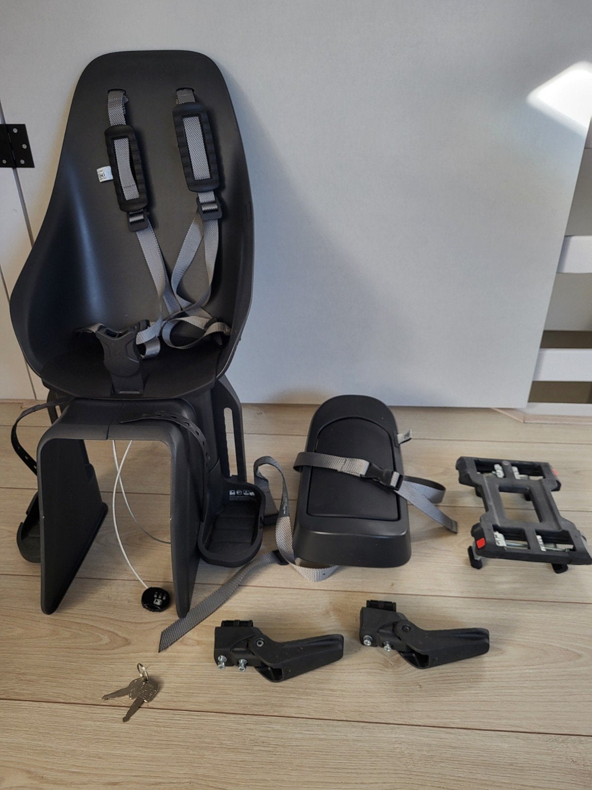 Urban Iki fietsstoel set + bevestigingssysteem, Fietsen en Brommers, Ophalen, Achterzitje, 15 t/m 36 kg, Urban Iki