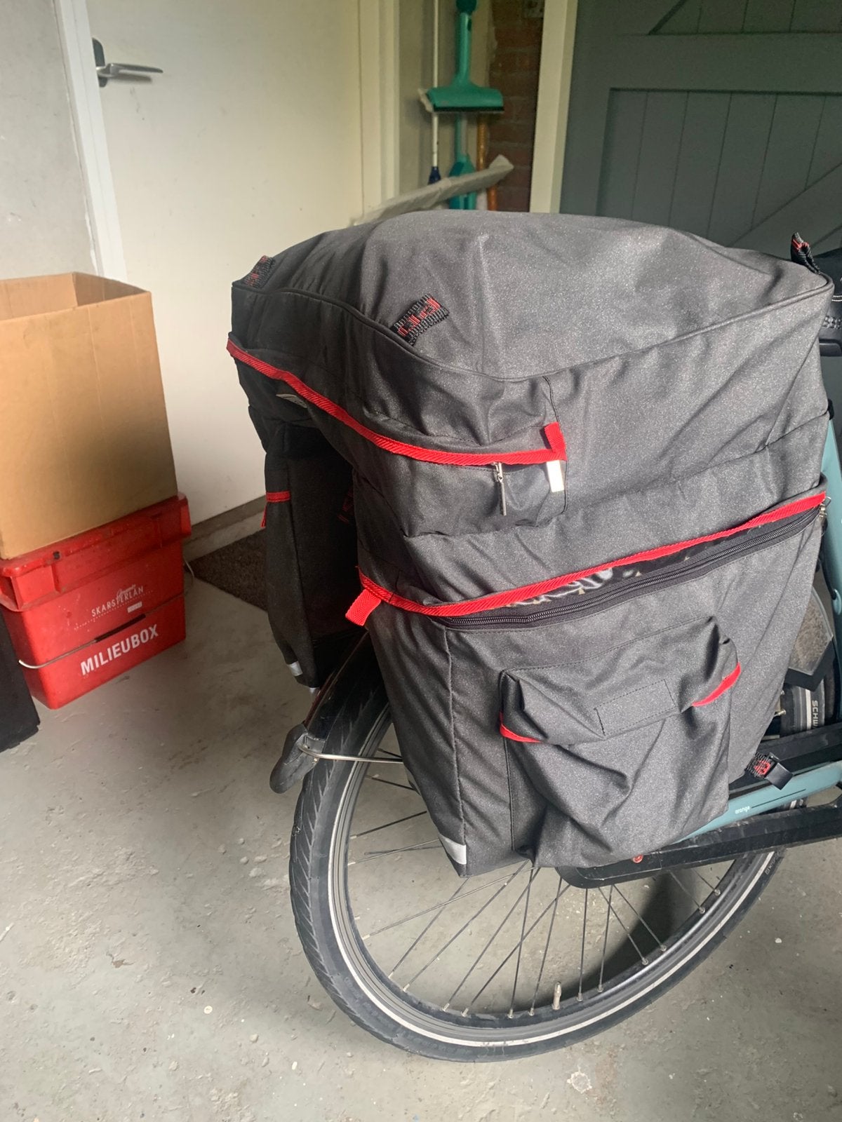 Kampeer fiets tassen 3 dubbel, Ophalen of Verzenden, Zo goed als nieuw