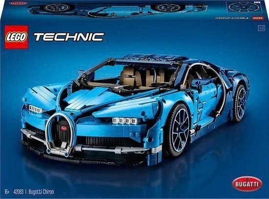 LEGO Technic Bugatti Chiron 42083, Ophalen of Verzenden, Zo goed als nieuw, Overige merken