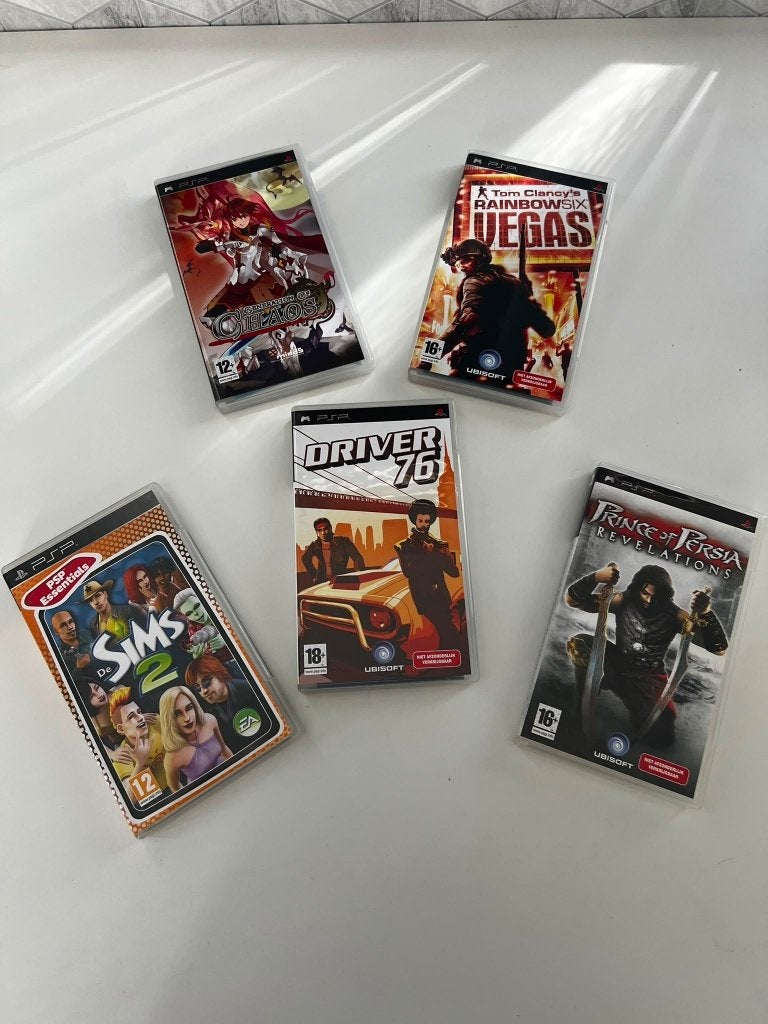 PSP games (Set 5 stuks), Spelcomputers en Games, Shooter, 1 speler, Ophalen of Verzenden, Zo goed als nieuw