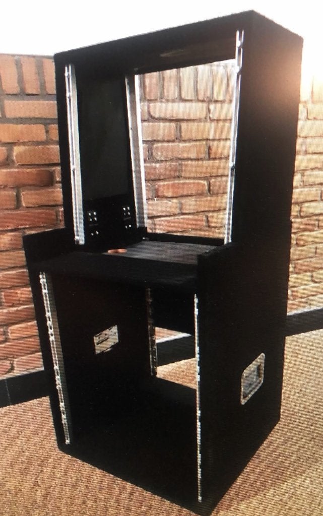 19"case14he recht10he schuin +Stolpcase/Flightcase, Muziek en Instrumenten, Ophalen, Gebruikt, Overige instrumenten, Flightcase