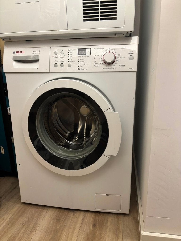 Bosch wasmachine, Ophalen, Gebruikt, Handwasprogramma, Voorlader