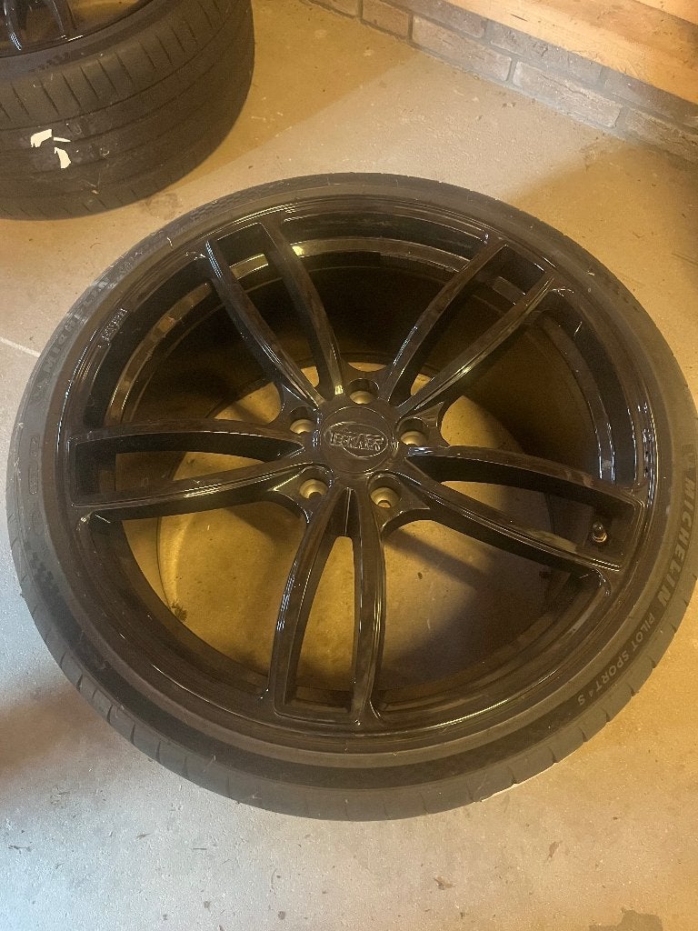 Techart velgen met banden, Ophalen, Gebruikt, Velg(en), 285 mm