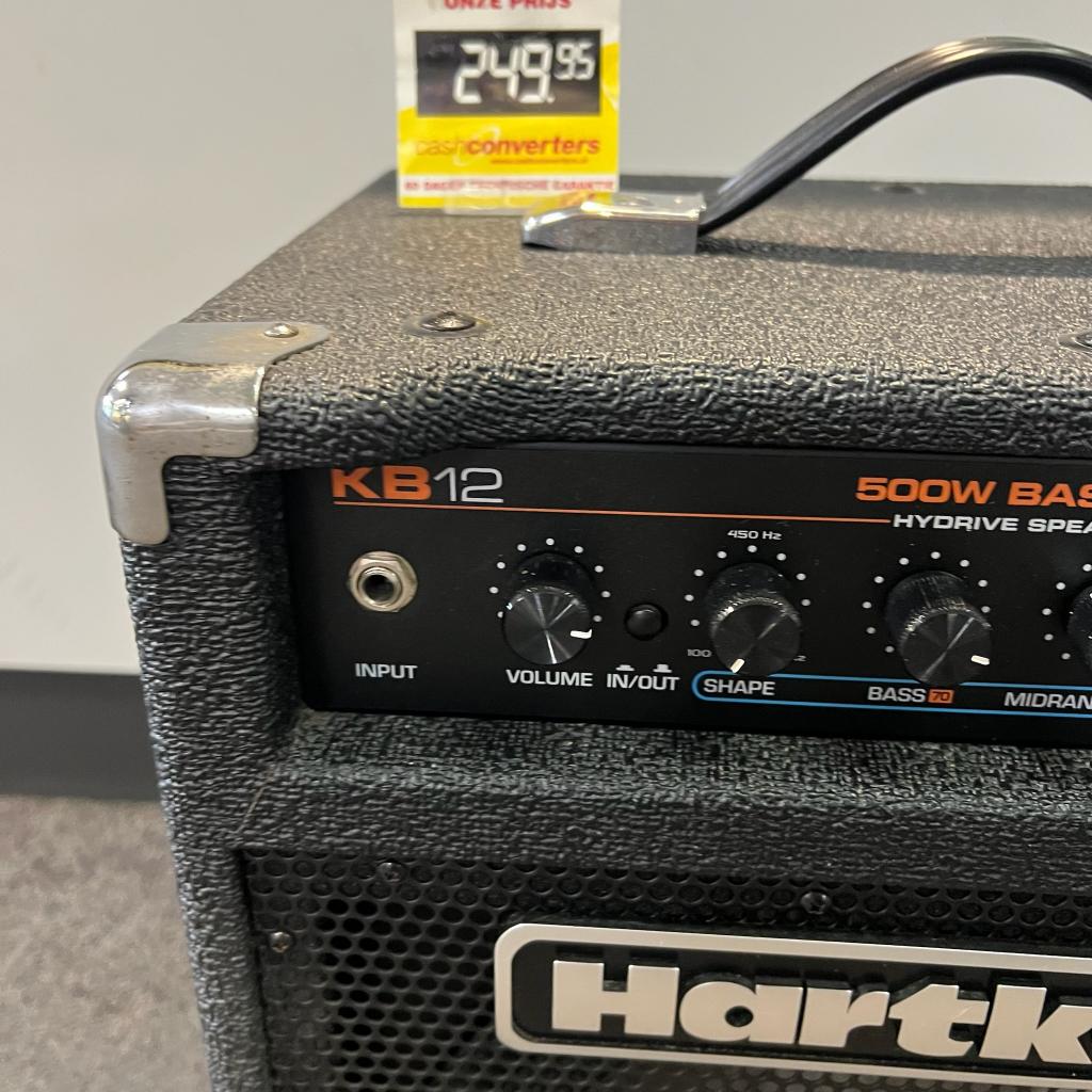 Hartke KB 12 Kickback | 500 watt | Gitaarversterker | 408672, Muziek en Instrumenten, Ophalen of Verzenden, Gebruikt, Gitaar, 100 watt of meer