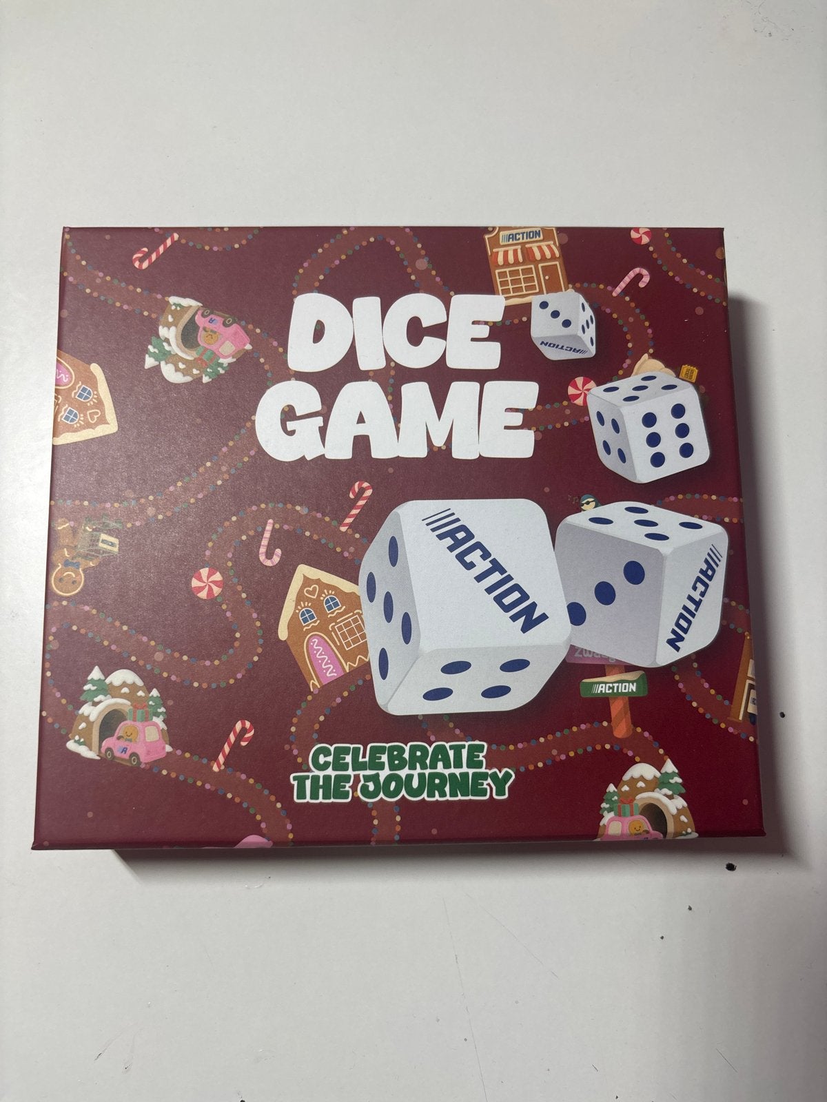 Dice Game: Celebrate the Journey dobbelspel, Hobby en Vrije tijd, Gezelschapsspellen | Overige, Vijf spelers of meer, Ophalen of Verzenden
