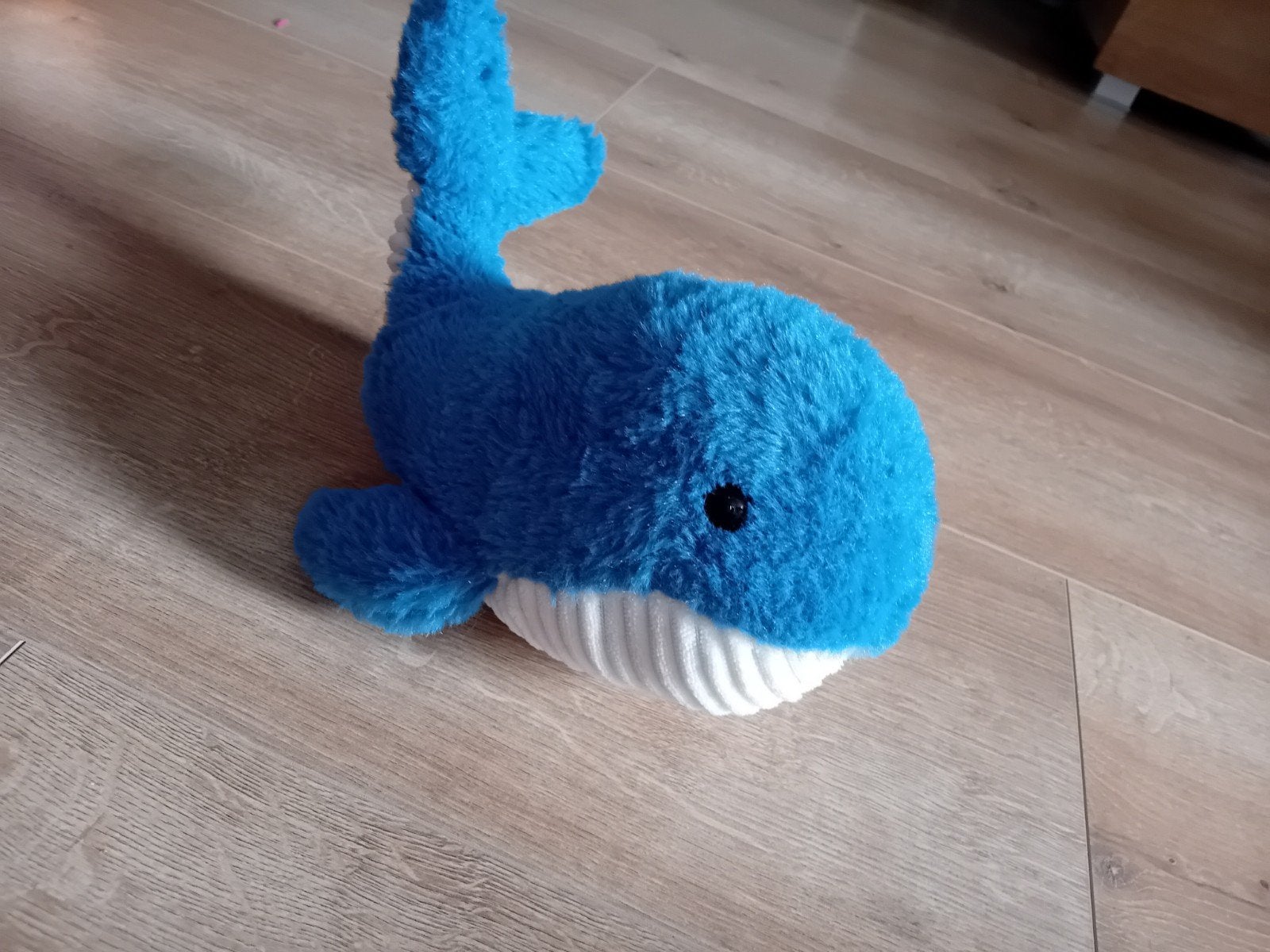 Leuke blauwe walvis knuffel, Ophalen, Overige typen, Blauw, Zo goed als nieuw