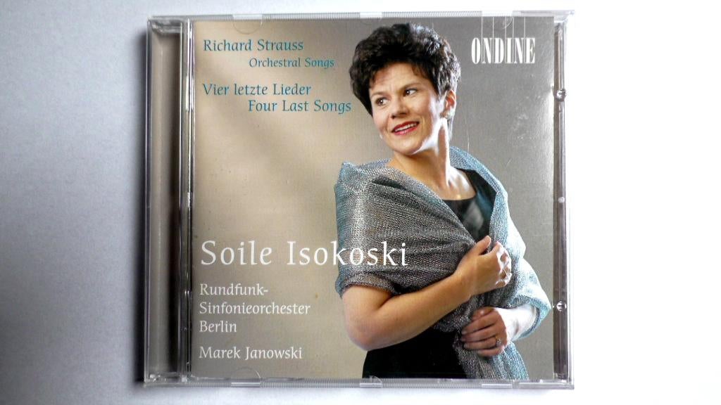 Strauss : 4 letzte lieder/ Lieder -  Isokoski / Jurowski, Ophalen of Verzenden, Romantiek, Zo goed als nieuw, Vocaal
