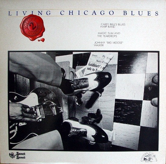 Living Chicago Blues Volume 2 1978, blues, LP, Gebruikt, Originele persing, Ophalen of Verzenden