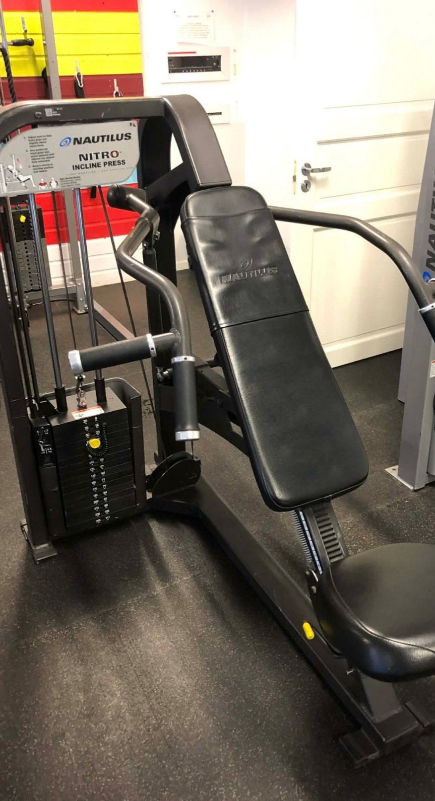Nautilus nitro incline press, Ophalen, Zo goed als nieuw, Overige typen