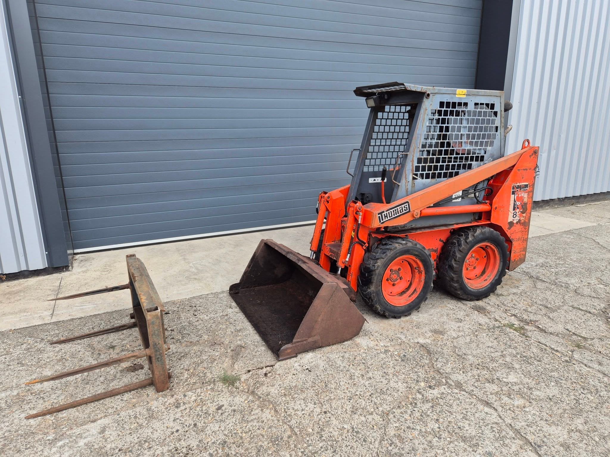 Thomas T83S Schranklader (Marge) Kubota, Zakelijke goederen, Wiellader of Shovel