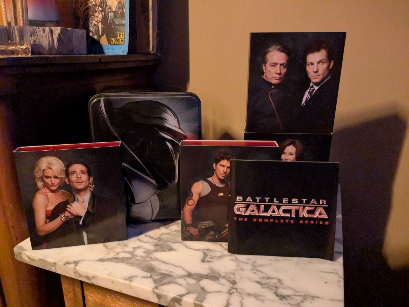 Battlestar Galactica Box the complete series, Ophalen of Verzenden, Zo goed als nieuw, 12 inch
