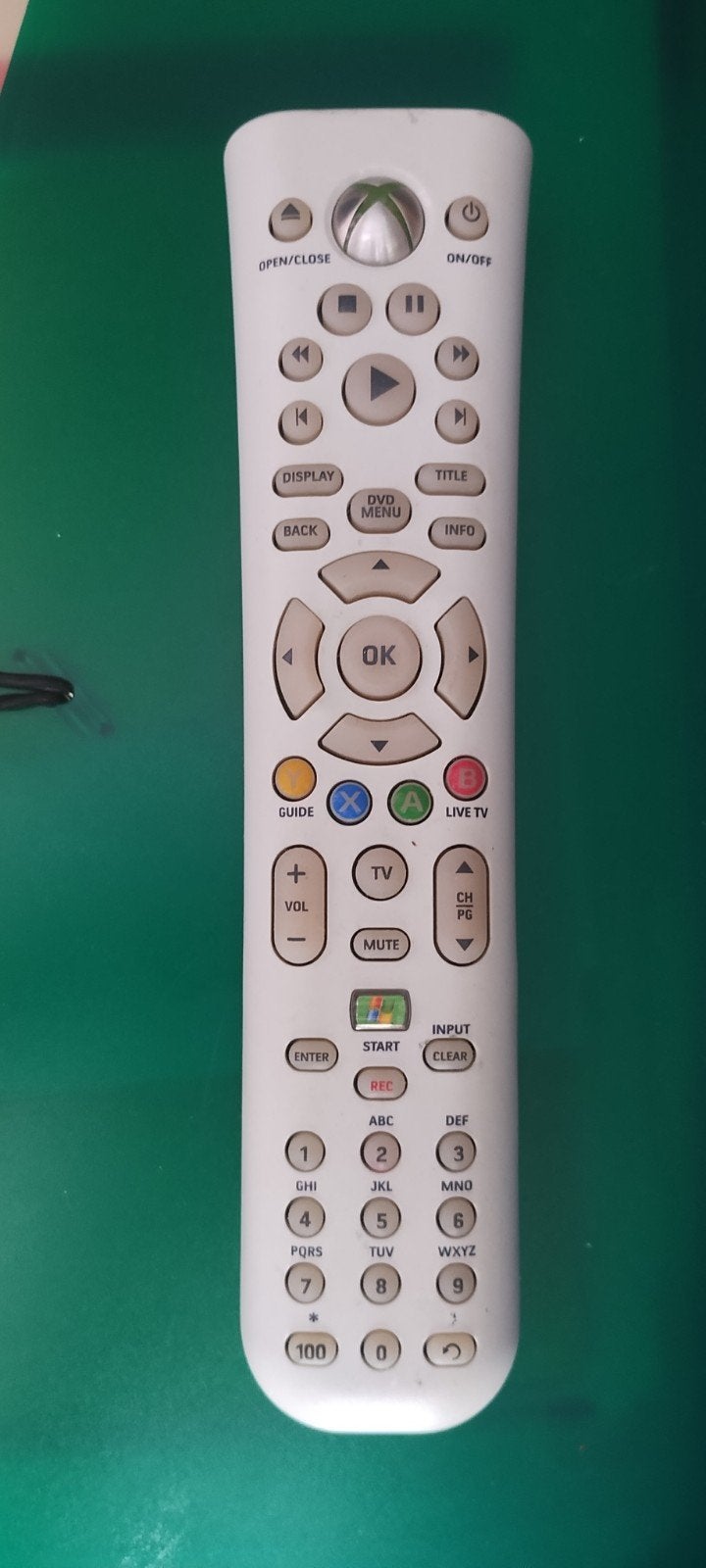 Originele Xbox 360 Media Afstandsbediening, Gebruikt, Xbox, Overige typen, Microsoft