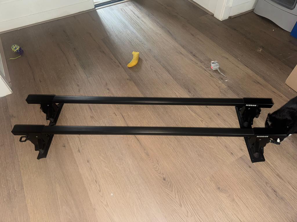 Originele Nissan Micra K11 dakdragers, voor 5 deurs, Auto diversen, Dakdragers, Ophalen, Zo goed als nieuw