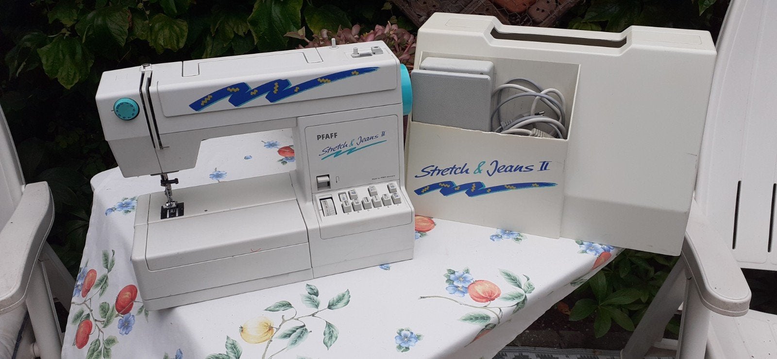 Pfaff Stretch & Jeans II Naaimachine -in goede staat, Hobby en Vrije tijd, Naaimachines en Toebehoren, Gebruikt, Naaimachine, Pfaff